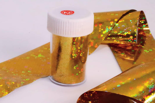 Gold holo Transfer foil - 2 - Unicorn Lab