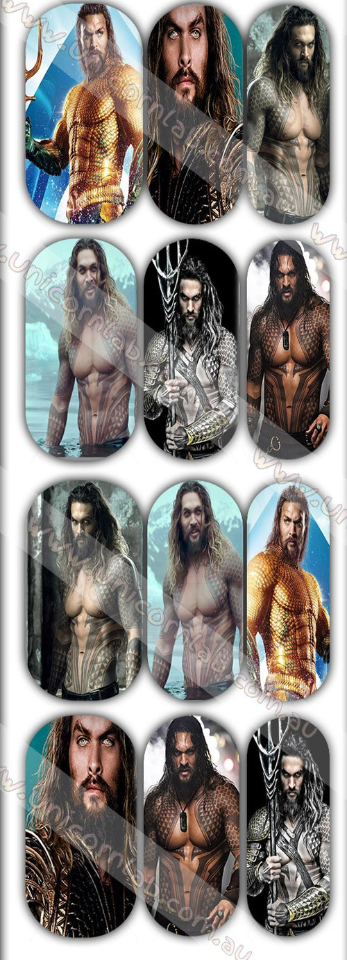 Jason Momoa Waterslide Decals - Emerson Crystals