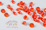 Orange Glow Delite SS29 chaton (1088) x6 - Emerson Crystals