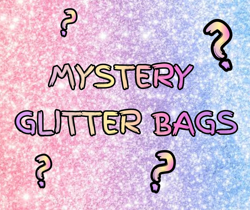 MYSTERY GLITTER BAGS X5