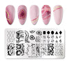 Stamping Plate - ND178 Geodes & Marble