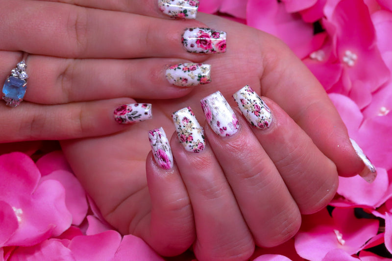 Floral Design 2 Waterslide Decals