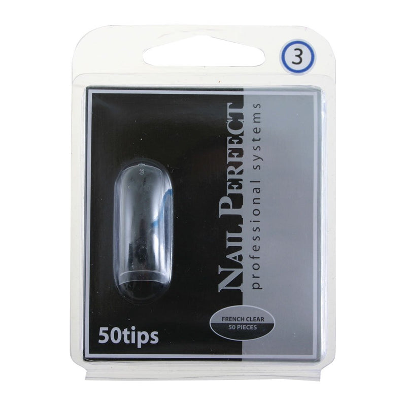 Size 3 Clear with Half well Replacement Tips 50