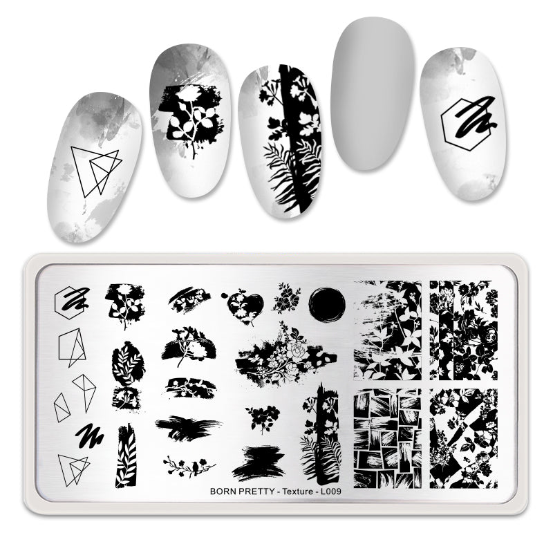 Stamping Plate - BP009 Texture