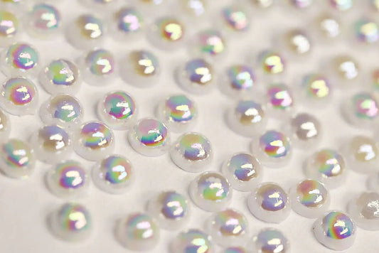 White AB Pearl 3mm - Unicorn Lab