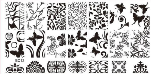 Stamping Plate - BC12 - Emerson Crystals