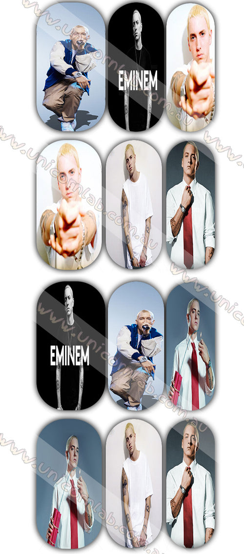 Eminem (young) Waterslide Decals - Emerson Crystals