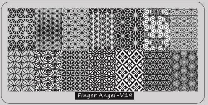 Stamping Plate - v19 Patterns