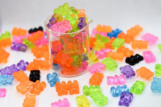 3D XL Gummy bear charms x 10 - Unicorn Lab
