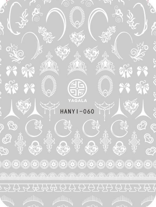 Nail Sticker - Design 60 - Emerson Crystals