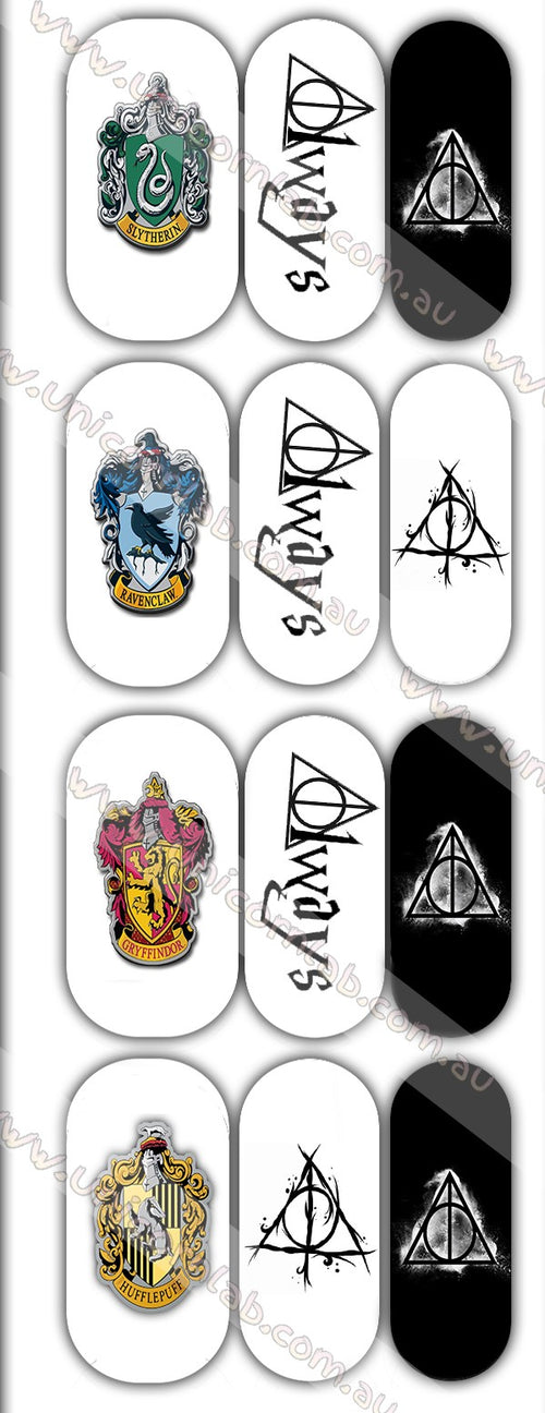 Harry Potter Waterslide Decals - Emerson Crystals