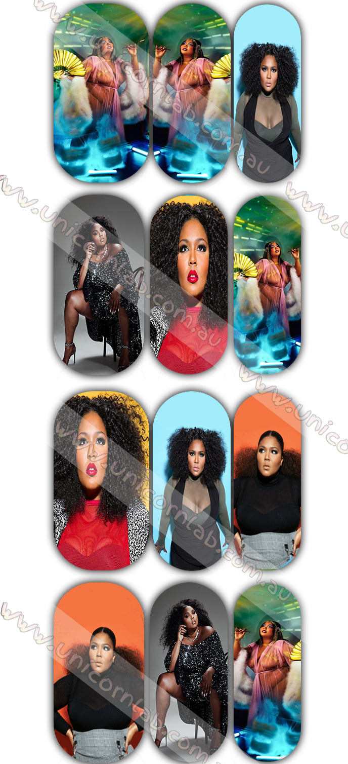 Lizzo Waterslide Decals