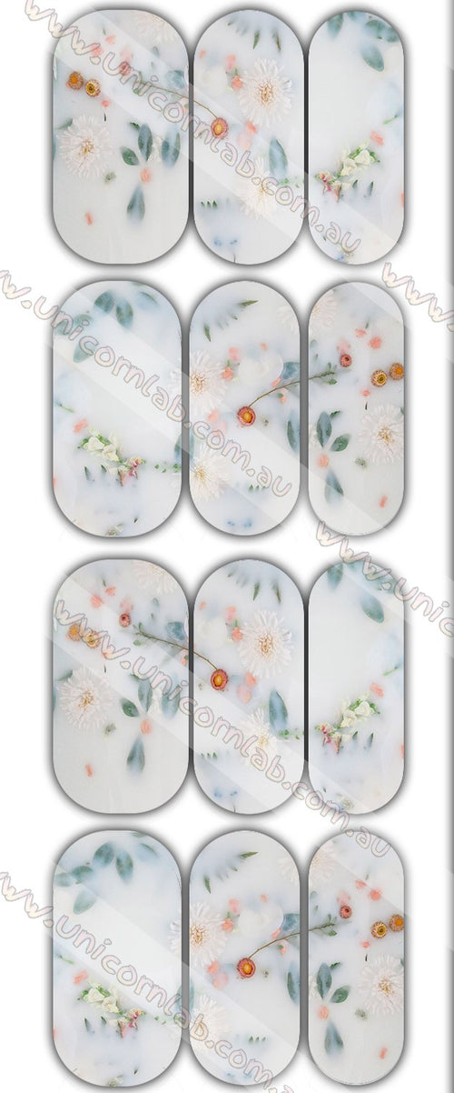 Milk Bath Waterslide Decals - Emerson Crystals