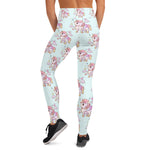 Baby Blue High Waisted Yoga Lulu Leggings - Emerson Crystals