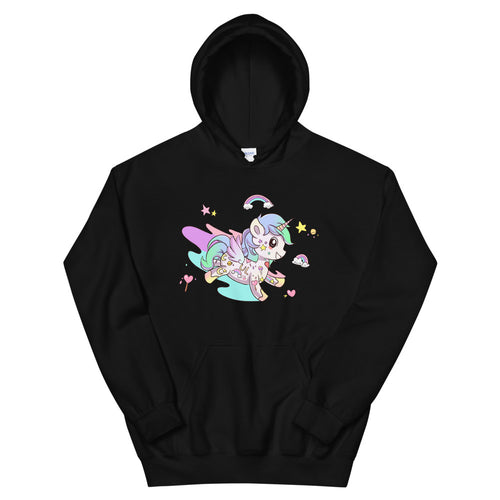 Unisex Tattoo Unicorn Hoodie
