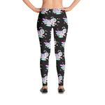 Black Tattoo Leggings - Emerson Crystals