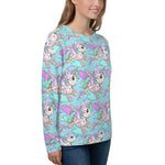 Black Tattoo Unicorn Unisex Sweatshirt - Emerson Crystals