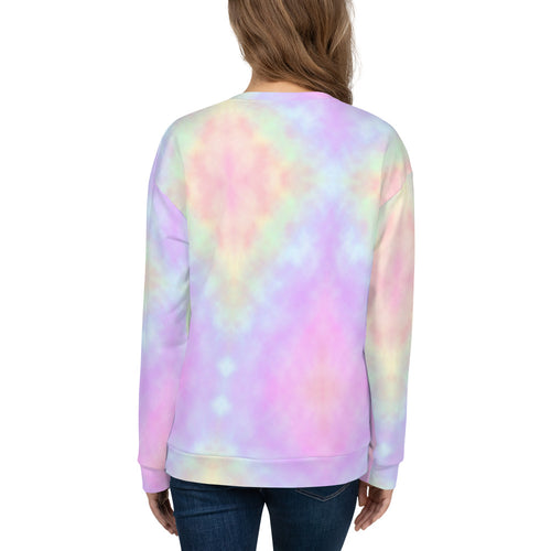 Tye Dye Tattoo Unicorn Unisex Sweatshirt - Emerson Crystals