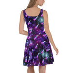 Galaxy Oil Skater Dress - Emerson Crystals