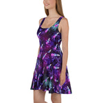 Galaxy Oil Skater Dress - Emerson Crystals