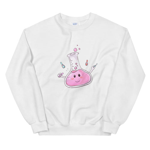 Unisex Lab Beaker Sweatshirt - Emerson Crystals