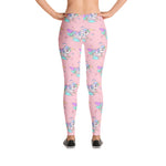 Pink Tattoo Leggings - Emerson Crystals