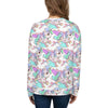 White Tattoo Unicorn Unisex Sweatshirt - Emerson Crystals
