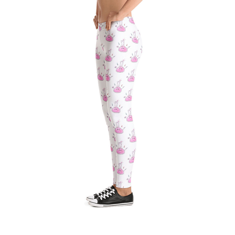 White Lab Beaker Leggings - Emerson Crystals