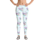 Baby Blue Tattoo Leggings - Emerson Crystals