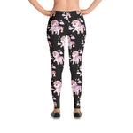 Black Lulu Unicorn Leggings - Emerson Crystals
