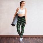 Halloween Unicorn High Waisted Yoga Leggings