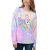 Tye Dye Tattoo Unicorn Unisex Sweatshirt - Emerson Crystals