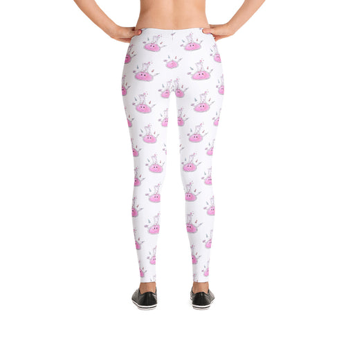 White Lab Beaker Leggings - Emerson Crystals