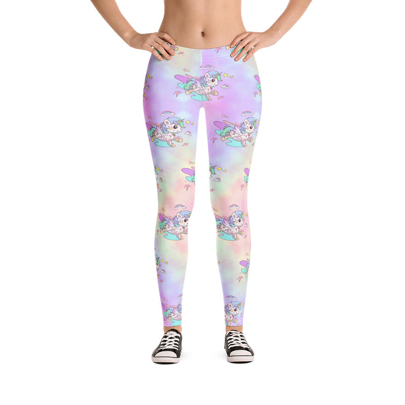 Tie Die Tattoo Leggings - Emerson Crystals