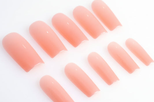 Medium Nude Square Tips - Unicorn Lab