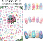 Nail Sticker - Design MC093 - Emerson Crystals