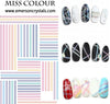 Nail Sticker - Design MC094 - Emerson Crystals