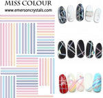 Nail Sticker - Design MC094 - Emerson Crystals