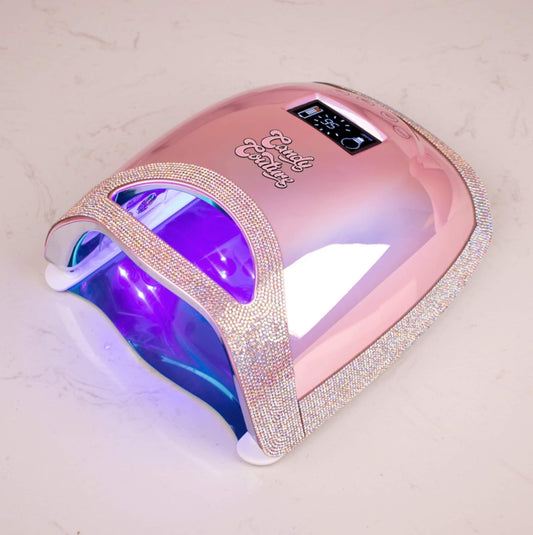 Rechargeable 48W LED Bling Lamp for Easy Use - Unicorn Lab
