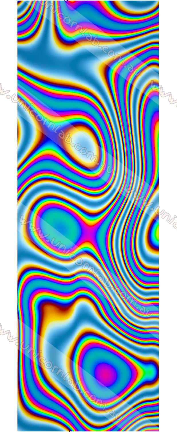 Acid Holo Pattern Waterslide Decals