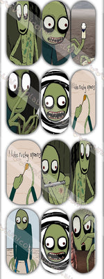 Salad Fingers Waterslide Decals - Emerson Crystals