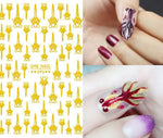 Nail Sticker - Design SH90 - Emerson Crystals