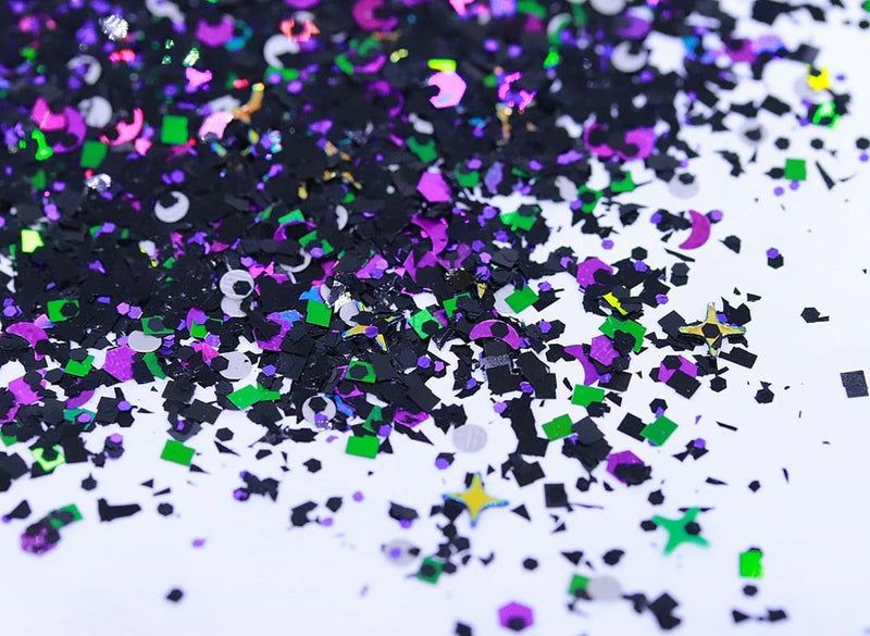 LIMITED EDITION Black ink Glitter