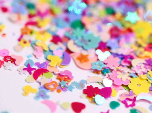 Happy Mix Shape Glitter - Unicorn Lab