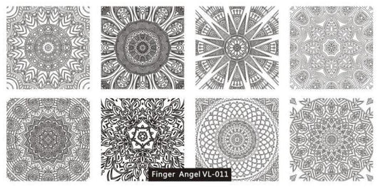 Stamping Plate - VL011 - Unicorn Lab